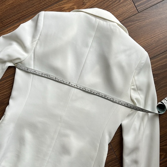 Mural Blazer Jacket - White - Picture 10 of 11